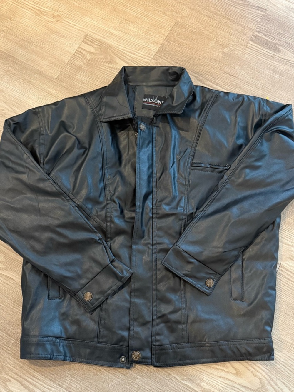 Vintage Wilsons The Leather Experts Black Jacket Men’s M/L